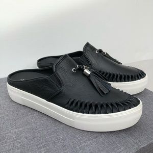 platform slide sneakers
